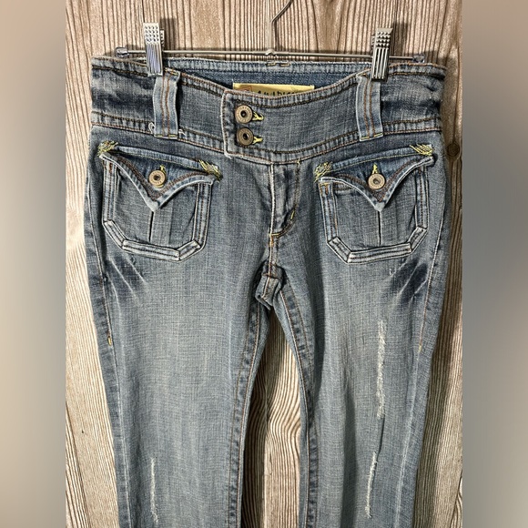 Vintage 2000’s Low Rise Z. Cavaricci Flare Jeans Sz 7 - Picture 6 of 6